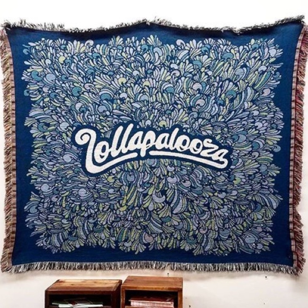 ISO Lollapalooza 2016 Tapestry Blanket